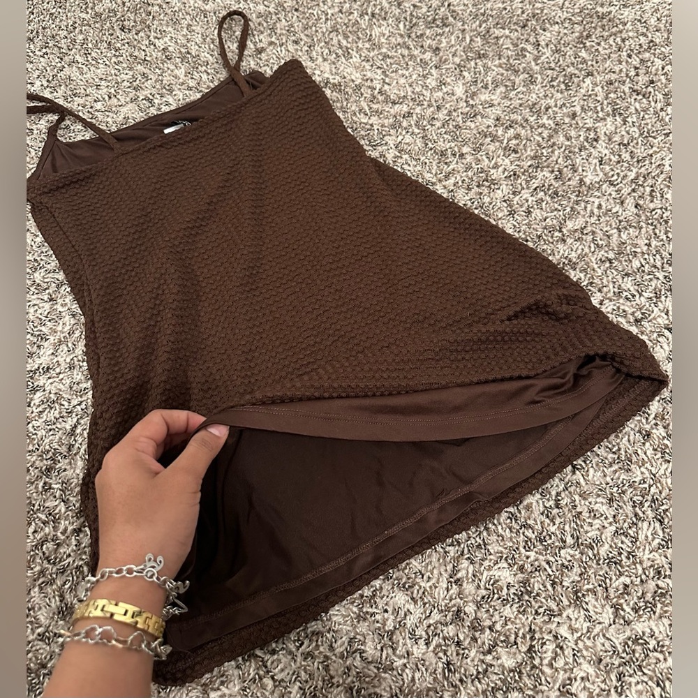H&M double lined dress